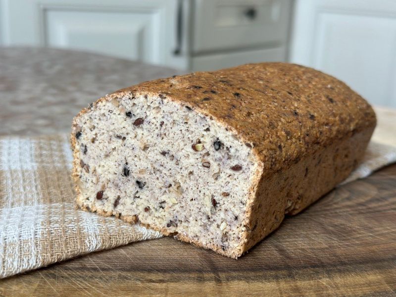 Творожный хлеб-лепёшка